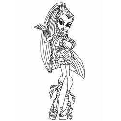 Dibujo para colorear: Monster High (Películas de animación) #24843 - Dibujos para Colorear e Imprimir Gratis