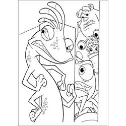 Dibujo para colorear: Monsters Inc. (Películas de animación) #132389 - Dibujos para Colorear e Imprimir Gratis