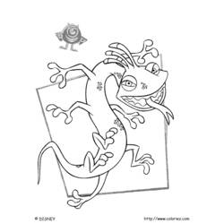 Dibujo para colorear: Monsters Inc. (Películas de animación) #132461 - Dibujos para Colorear e Imprimir Gratis
