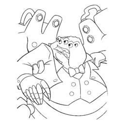 Dibujo para colorear: Monsters Inc. (Películas de animación) #132464 - Dibujos para Colorear e Imprimir Gratis