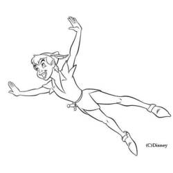 Dibujo para colorear: Peter Pan (Películas de animación) #128876 - Dibujos para Colorear e Imprimir Gratis
