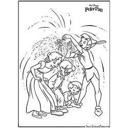 Dibujo para colorear: Peter Pan (Películas de animación) #128919 - Dibujos para Colorear e Imprimir Gratis