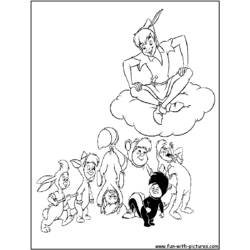 Dibujo para colorear: Peter Pan (Películas de animación) #129009 - Dibujos para Colorear e Imprimir Gratis