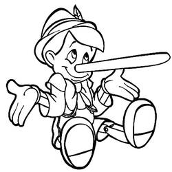 Dibujo para colorear: Pinocchio (Películas de animación) #132239 - Dibujos para Colorear e Imprimir Gratis