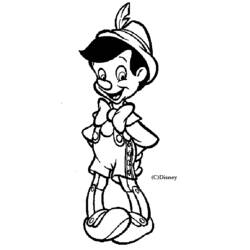 Dibujo para colorear: Pinocchio (Películas de animación) #132262 - Dibujos para Colorear e Imprimir Gratis