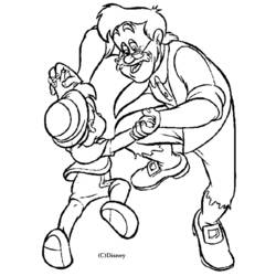 Dibujo para colorear: Pinocchio (Películas de animación) #132273 - Dibujos para Colorear e Imprimir Gratis