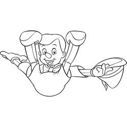 Dibujo para colorear: Pinocchio (Películas de animación) #132275 - Dibujos para Colorear e Imprimir Gratis