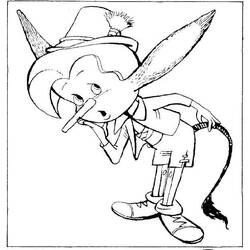Dibujo para colorear: Pinocchio (Películas de animación) #132288 - Dibujos para Colorear e Imprimir Gratis