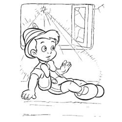Dibujo para colorear: Pinocchio (Películas de animación) #132297 - Dibujos para Colorear e Imprimir Gratis