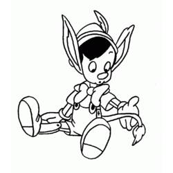 Dibujo para colorear: Pinocchio (Películas de animación) #132299 - Dibujos para Colorear e Imprimir Gratis