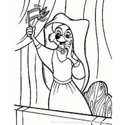 Dibujo para colorear: Robin Hood (Películas de animación) #132992 - Dibujos para Colorear e Imprimir Gratis