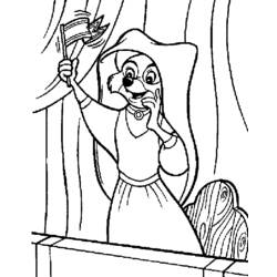 Dibujo para colorear: Robin Hood (Películas de animación) #133088 - Dibujos para Colorear e Imprimir Gratis