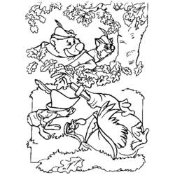 Dibujo para colorear: Robin Hood (Películas de animación) #133159 - Dibujos para Colorear e Imprimir Gratis