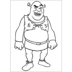 Dibujo para colorear: Shrek (Películas de animación) #115059 - Dibujos para Colorear e Imprimir Gratis