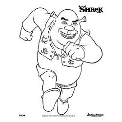 Dibujo para colorear: Shrek (Películas de animación) #115074 - Dibujos para Colorear e Imprimir Gratis