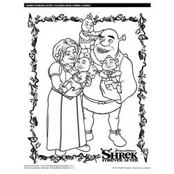 Dibujo para colorear: Shrek (Películas de animación) #115088 - Dibujos para Colorear e Imprimir Gratis