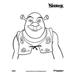 Dibujo para colorear: Shrek (Películas de animación) #115127 - Dibujos para Colorear e Imprimir Gratis