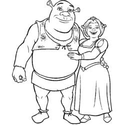 Dibujo para colorear: Shrek (Películas de animación) #115182 - Dibujos para Colorear e Imprimir Gratis