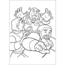 Dibujo para colorear: Shrek (Películas de animación) #115229 - Dibujos para Colorear e Imprimir Gratis