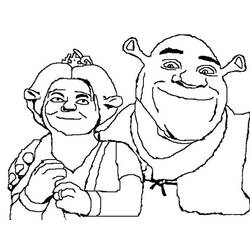Dibujo para colorear: Shrek (Películas de animación) #115259 - Dibujos para Colorear e Imprimir Gratis