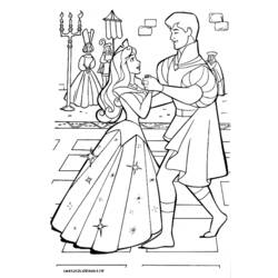 Dibujo para colorear: Sleeping Beauty (Películas de animación) #130716 - Dibujos para Colorear e Imprimir Gratis