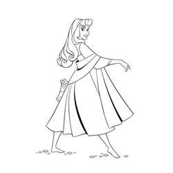 Dibujo para colorear: Sleeping Beauty (Películas de animación) #130739 - Dibujos para Colorear e Imprimir Gratis