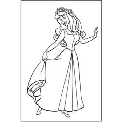 Dibujo para colorear: Sleeping Beauty (Películas de animación) #130748 - Dibujos para Colorear e Imprimir Gratis