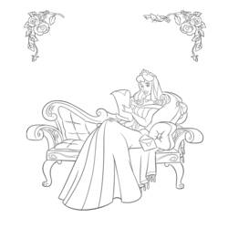 Dibujo para colorear: Sleeping Beauty (Películas de animación) #130754 - Dibujos para Colorear e Imprimir Gratis