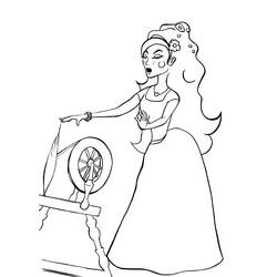 Dibujo para colorear: Sleeping Beauty (Películas de animación) #130767 - Dibujos para Colorear e Imprimir Gratis
