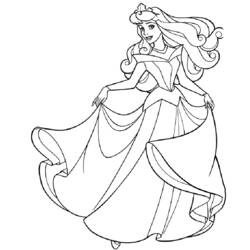 Dibujo para colorear: Sleeping Beauty (Películas de animación) #130776 - Dibujos para Colorear e Imprimir Gratis