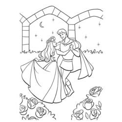 Dibujo para colorear: Sleeping Beauty (Películas de animación) #130781 - Dibujos para Colorear e Imprimir Gratis