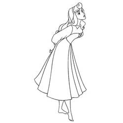 Dibujo para colorear: Sleeping Beauty (Películas de animación) #130802 - Dibujos para Colorear e Imprimir Gratis