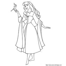 Dibujo para colorear: Sleeping Beauty (Películas de animación) #130810 - Dibujos para Colorear e Imprimir Gratis