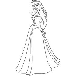 Dibujo para colorear: Sleeping Beauty (Películas de animación) #130860 - Dibujos para Colorear e Imprimir Gratis