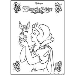 Dibujo para colorear: Snow White and the Seven Dwarfs (Películas de animación) #133859 - Dibujos para Colorear e Imprimir Gratis