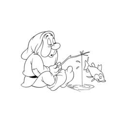 Dibujo para colorear: Snow White and the Seven Dwarfs (Películas de animación) #133867 - Dibujos para Colorear e Imprimir Gratis