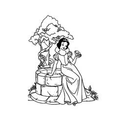 Dibujo para colorear: Snow White and the Seven Dwarfs (Películas de animación) #133868 - Dibujos para Colorear e Imprimir Gratis