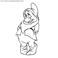 Dibujo para colorear: Snow White and the Seven Dwarfs (Películas de animación) #133875 - Dibujos para Colorear e Imprimir Gratis