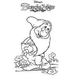 Dibujo para colorear: Snow White and the Seven Dwarfs (Películas de animación) #133899 - Dibujos para Colorear e Imprimir Gratis