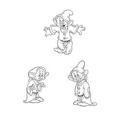 Dibujo para colorear: Snow White and the Seven Dwarfs (Películas de animación) #133901 - Dibujos para Colorear e Imprimir Gratis