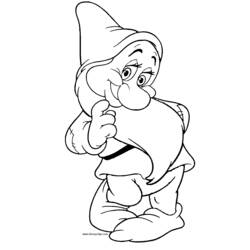 Dibujo para colorear: Snow White and the Seven Dwarfs (Películas de animación) #133926 - Dibujos para Colorear e Imprimir Gratis