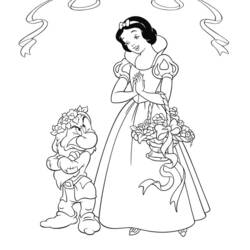 Dibujo para colorear: Snow White and the Seven Dwarfs (Películas de animación) #133978 - Dibujos para Colorear e Imprimir Gratis