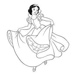 Dibujo para colorear: Snow White and the Seven Dwarfs (Películas de animación) #133986 - Dibujos para Colorear e Imprimir Gratis