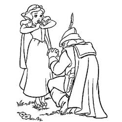 Dibujo para colorear: Snow White and the Seven Dwarfs (Películas de animación) #133992 - Dibujos para Colorear e Imprimir Gratis