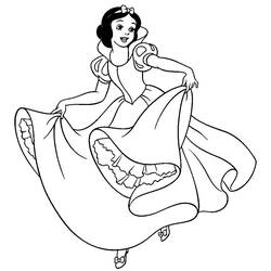 Dibujo para colorear: Snow White and the Seven Dwarfs (Películas de animación) #134000 - Dibujos para Colorear e Imprimir Gratis