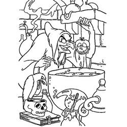 Dibujo para colorear: Snow White and the Seven Dwarfs (Películas de animación) #134007 - Dibujos para Colorear e Imprimir Gratis