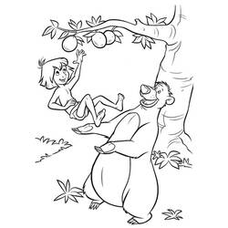 Dibujo para colorear: The Jungle Book (Películas de animación) #130054 - Dibujos para Colorear e Imprimir Gratis