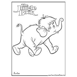 Dibujo para colorear: The Jungle Book (Películas de animación) #130070 - Dibujos para Colorear e Imprimir Gratis