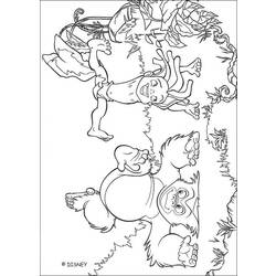 Dibujo para colorear: The Jungle Book (Películas de animación) #130170 - Dibujos para Colorear e Imprimir Gratis