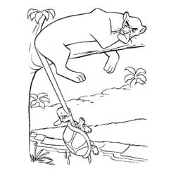 Dibujo para colorear: The Jungle Book (Películas de animación) #130171 - Dibujos para Colorear e Imprimir Gratis